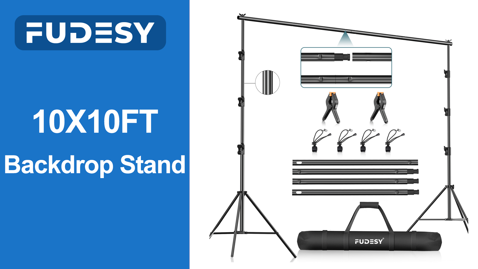 Amazon.com : FUDESY Photo Video Studio 10 x 10Ft Heavy Duty
